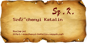 Széchenyi Katalin névjegykártya